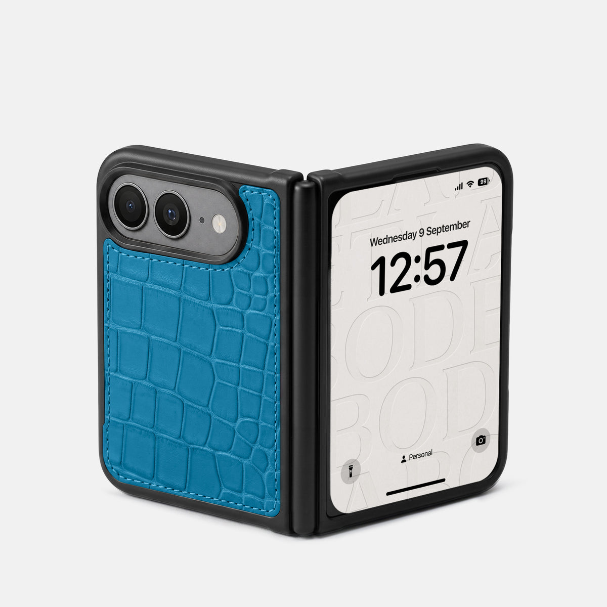 Sport Case For iPhone Ultra In Alligator -2 | Curaçao-Blue