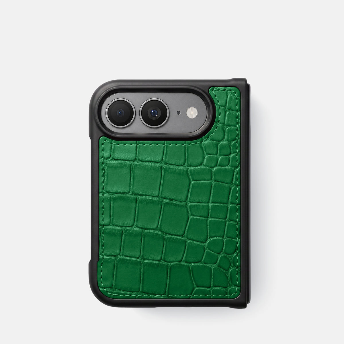 Sport Case For iPhone Ultra In Alligator -1 | Forest-Green