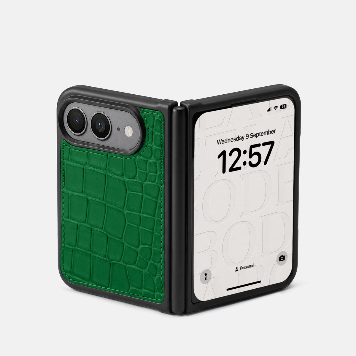 Sport Case For iPhone Ultra In Alligator -2 | Forest-Green
