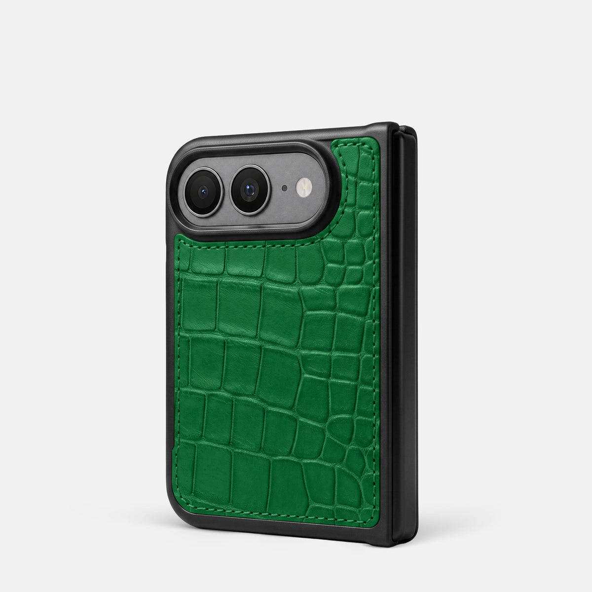 Sport Case For iPhone Ultra In Alligator -3 | Forest-Green