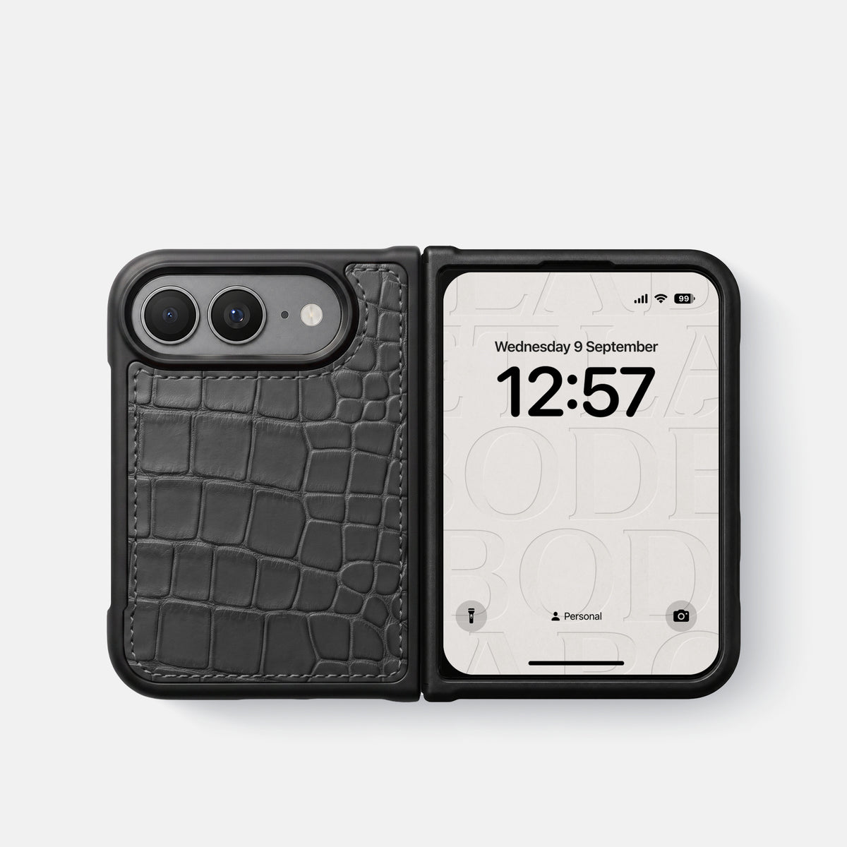 Sport Case For iPhone Ultra In Alligator -4 | Grey