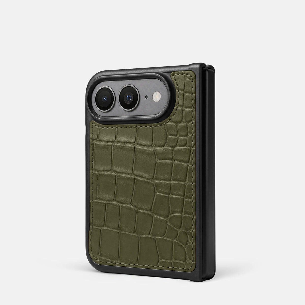 Sport Case For iPhone Ultra In Alligator -3 | Kaki-Green
