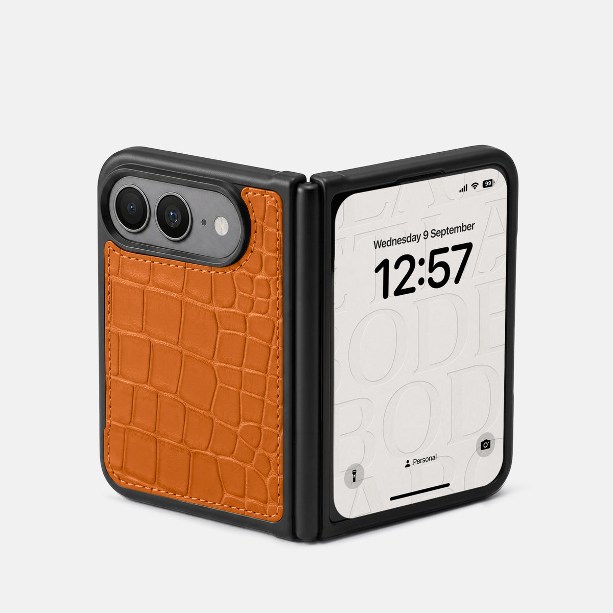 Sport Case For iPhone Ultra In Alligator -2 | Orange
