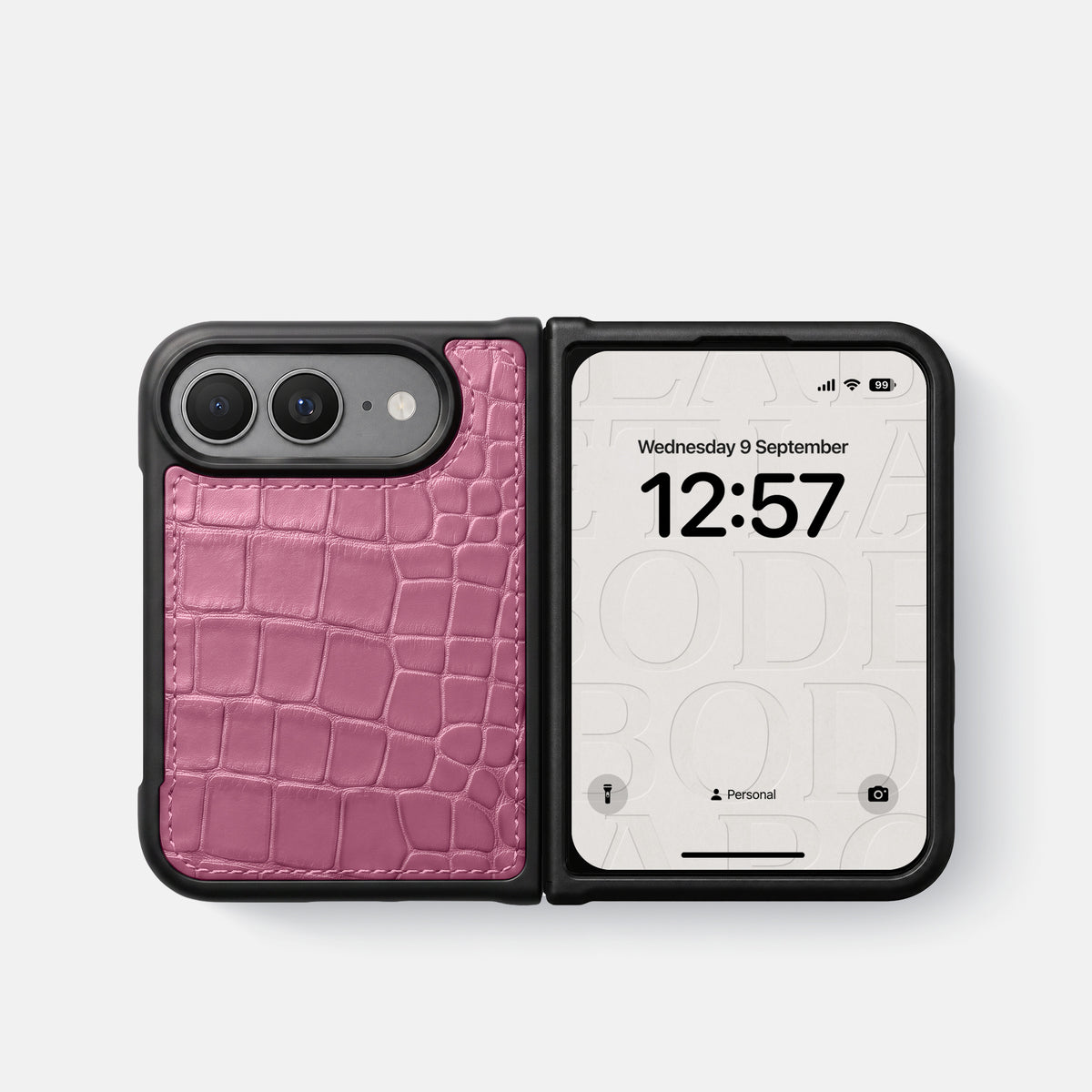 Sport Case For iPhone Ultra In Alligator -4 | Pink-Lagoon