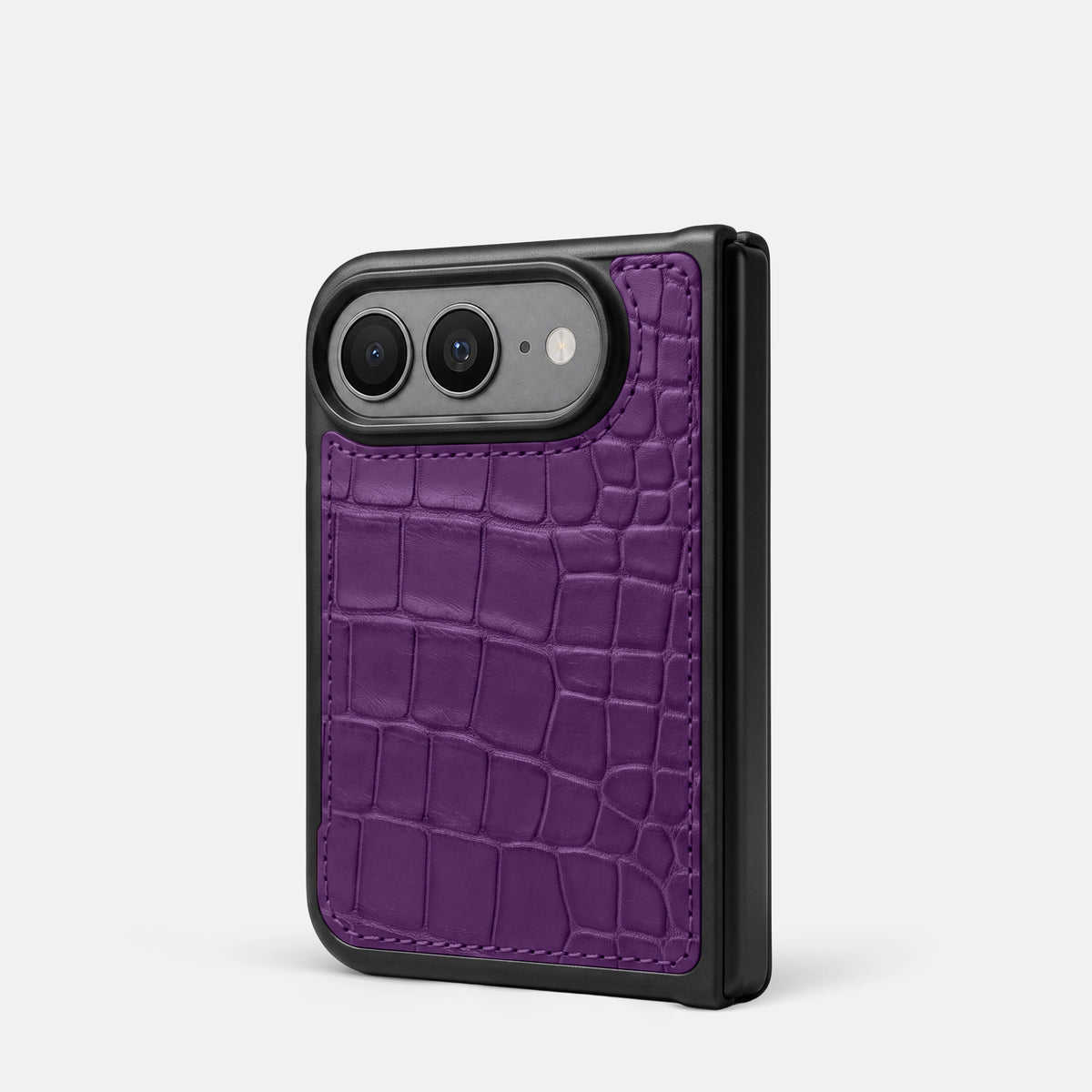 Sport Case For iPhone Ultra In Alligator -3 | Purple