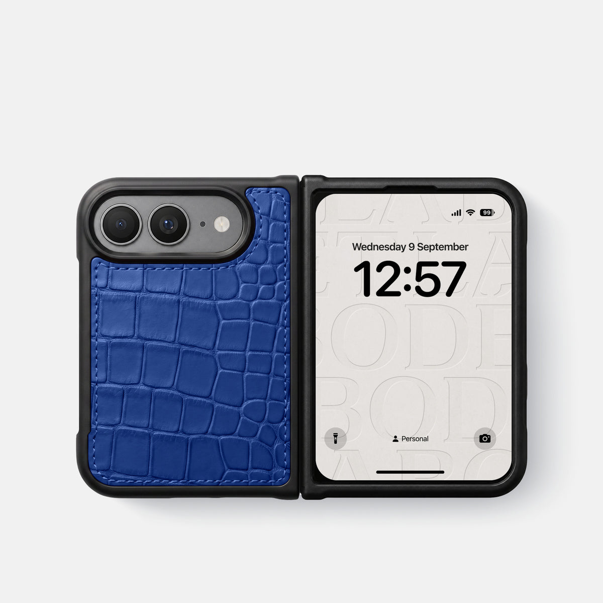 Sport Case For iPhone Ultra In Alligator -4 | Royal-Blue