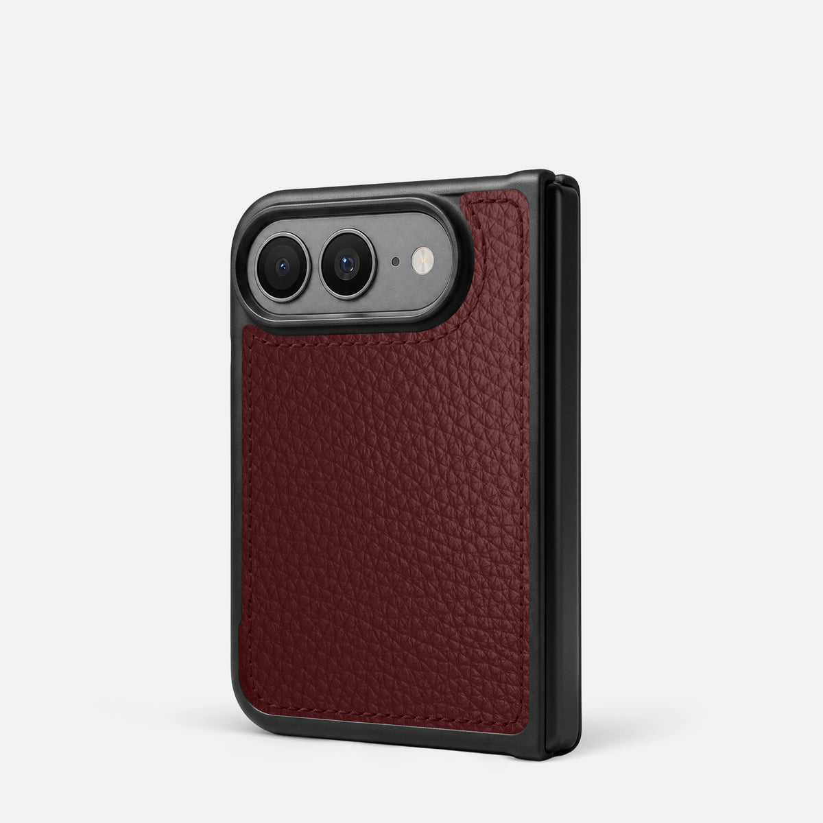 Sport Case For iPhone Duo In Calf -3 | Bordeaux