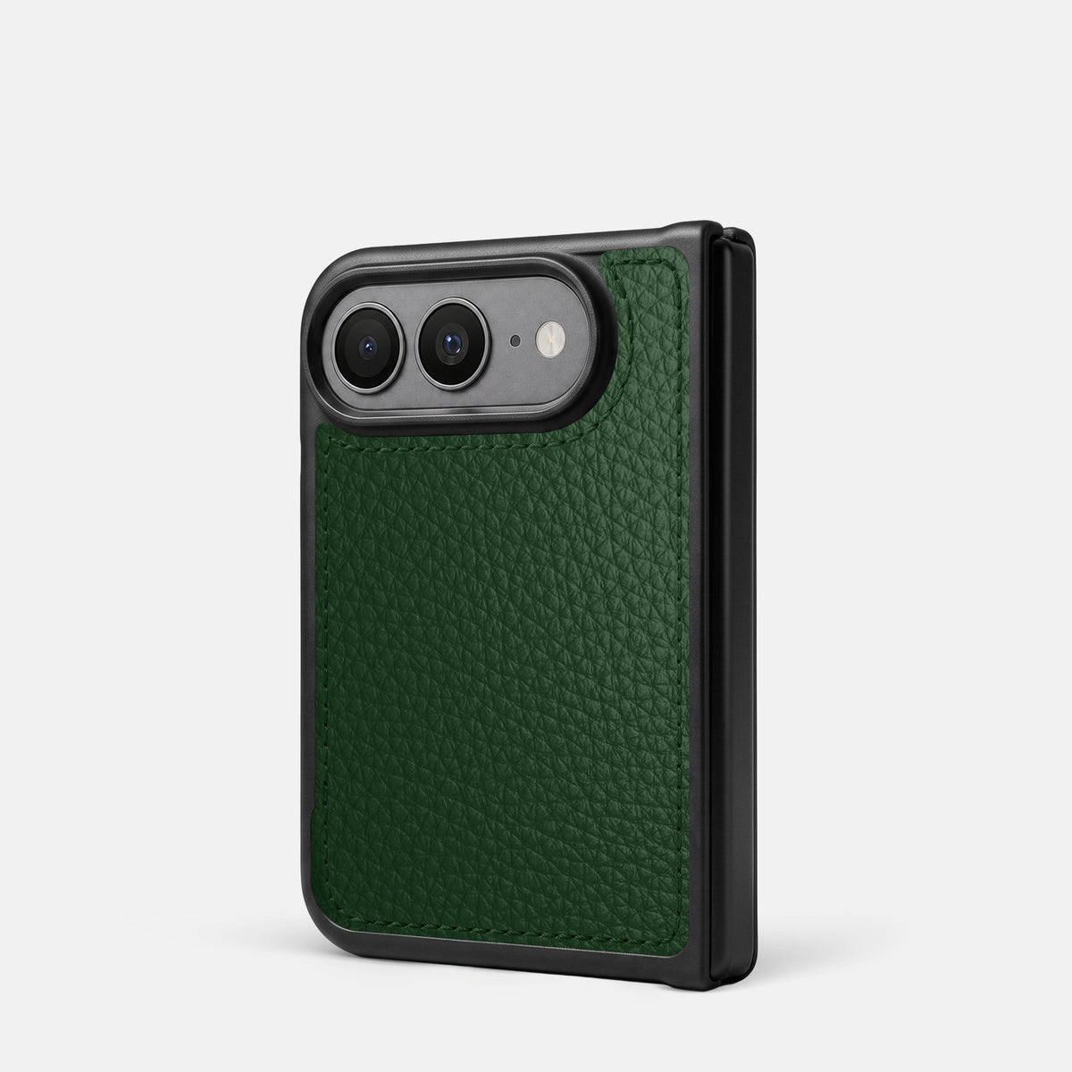 Sport Case For iPhone Duo In Calf -3 | Dark-Green
