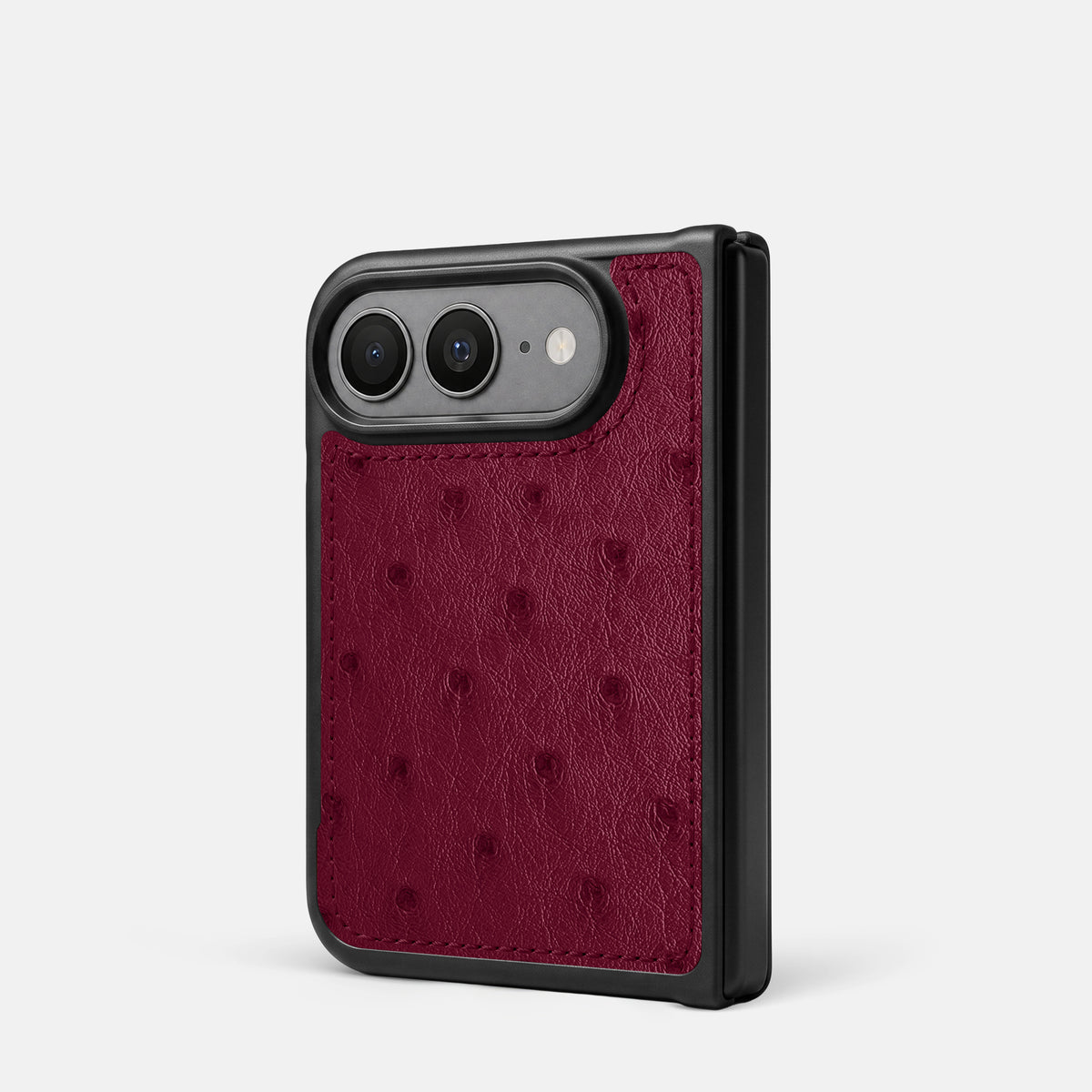 Sport Case For iPhone Duo In Ostrich -3 | Bordeaux