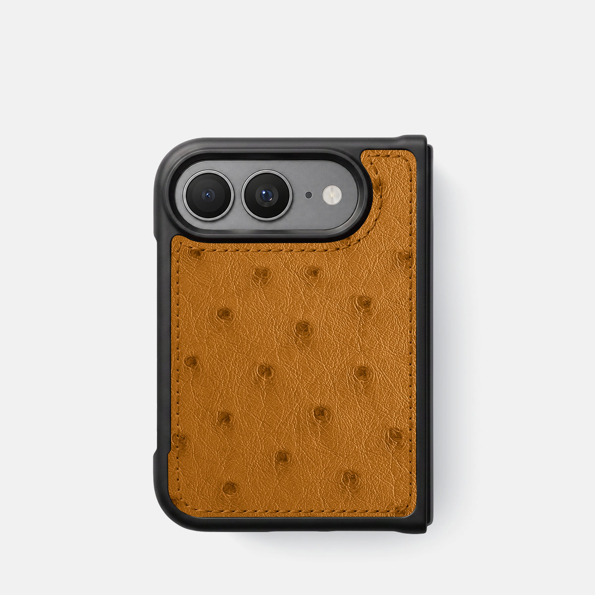 Sport Case For iPhone Duo In Ostrich -1 | Chestnut