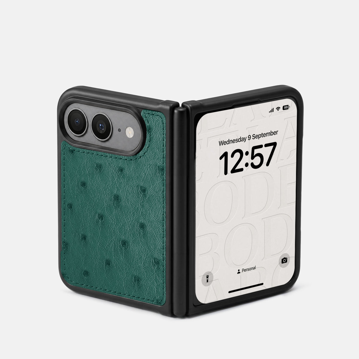 Sport Case For iPhone Duo In Ostrich -2 | Forest-Green