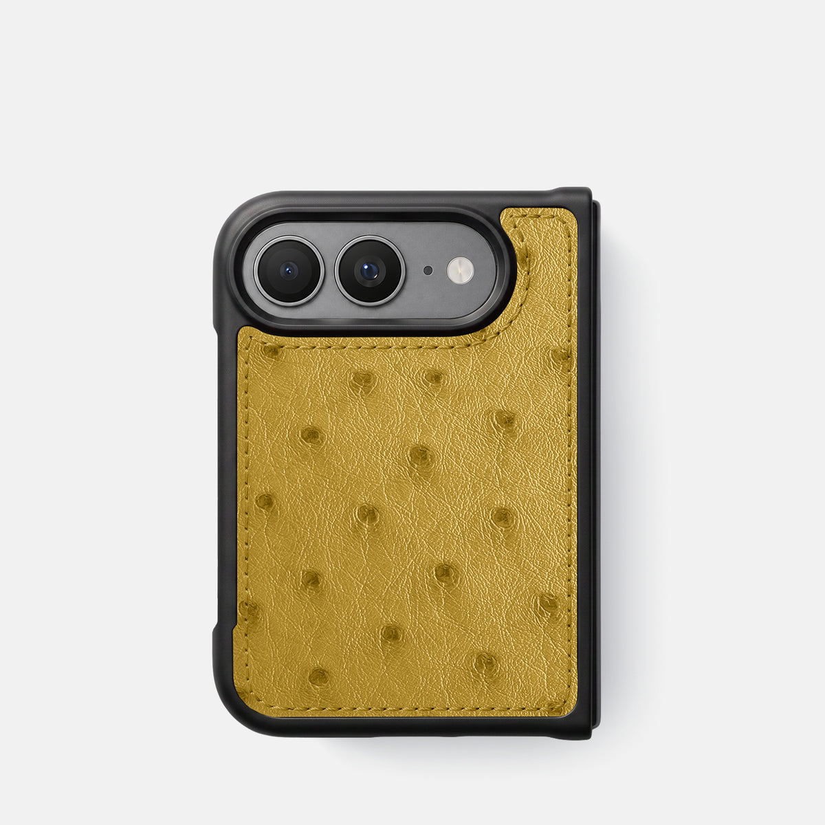 Sport Case For iPhone Duo In Ostrich -1 | Gold