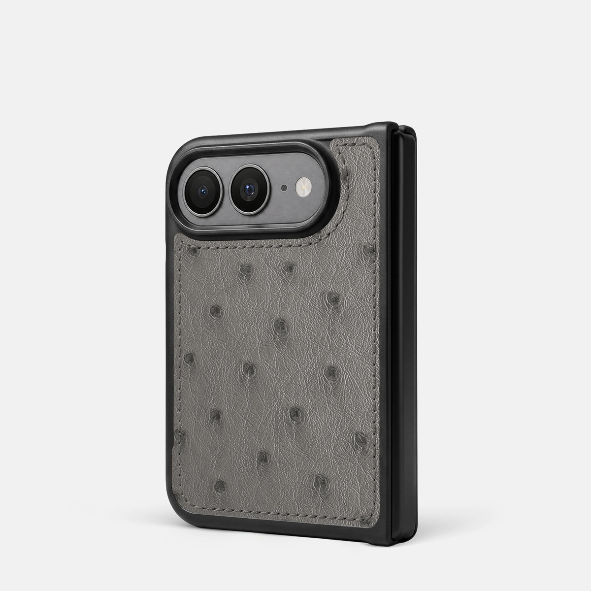 Sport Case For iPhone Duo In Ostrich -3 | Grey