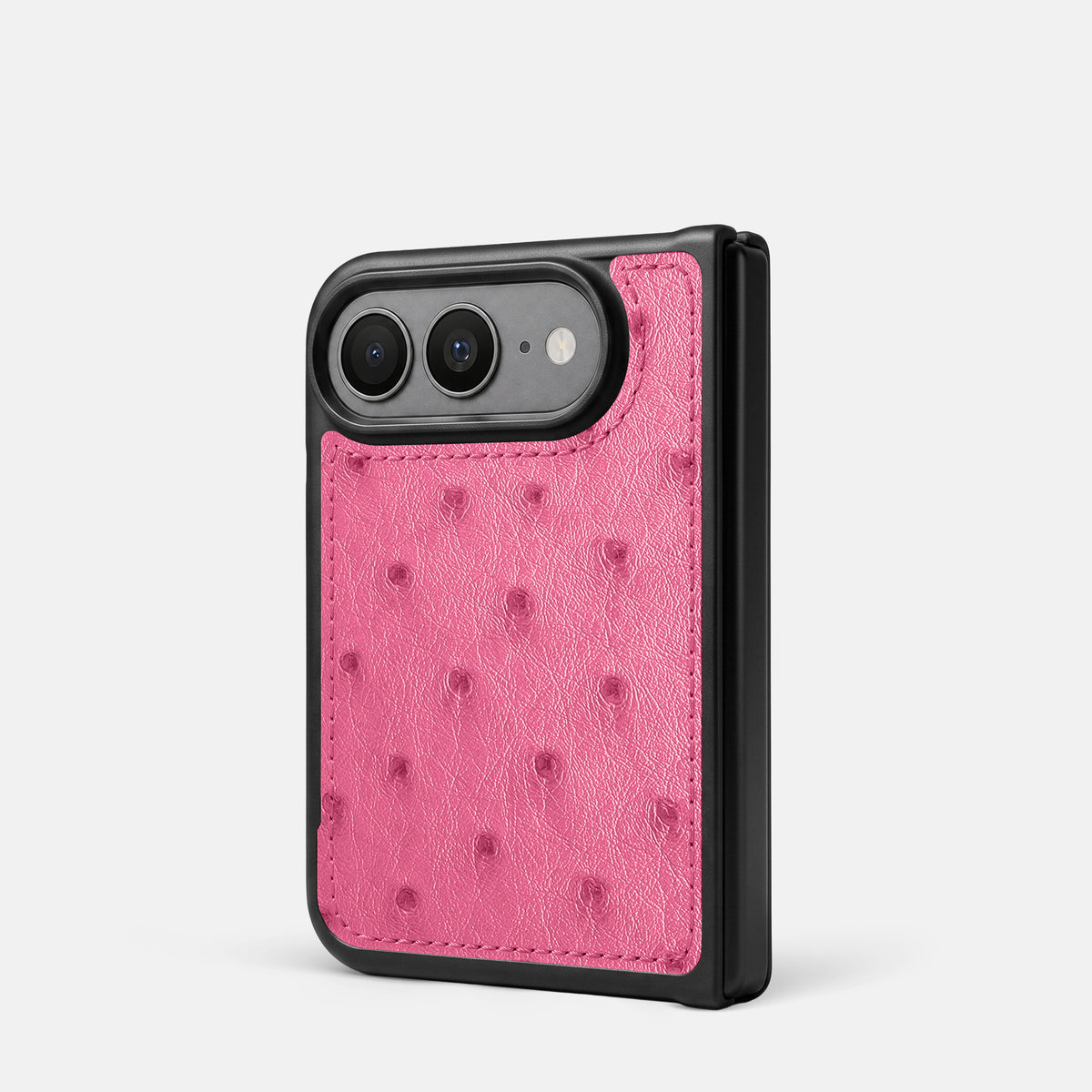 Sport Case For iPhone Duo In Ostrich -3 | Pink