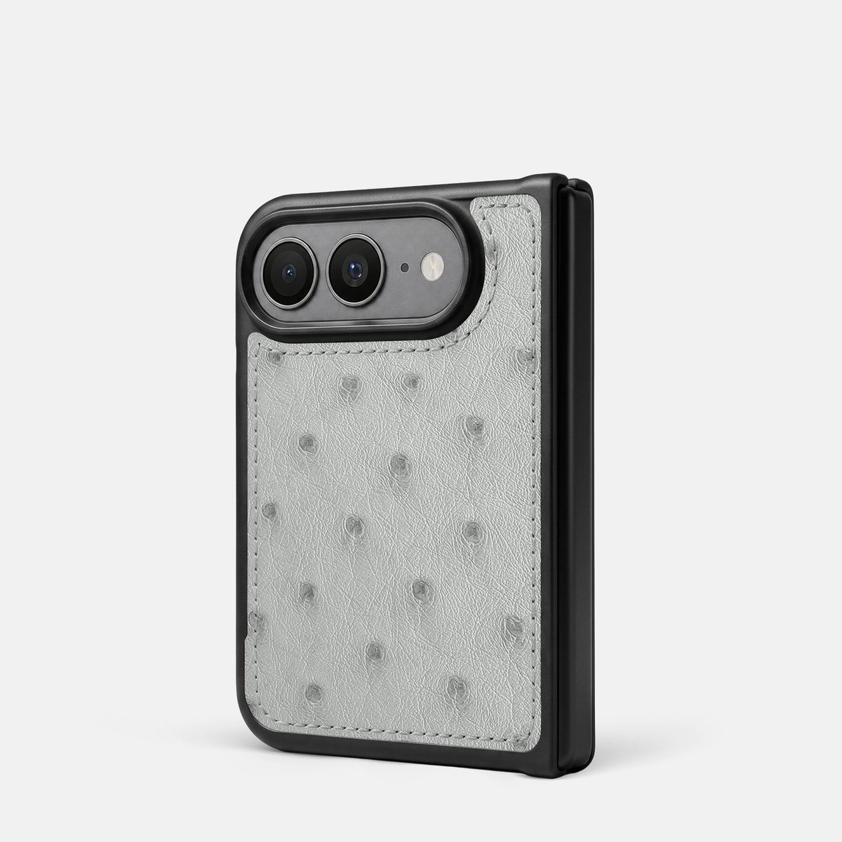 Sport Case For iPhone Duo In Ostrich -3 | White