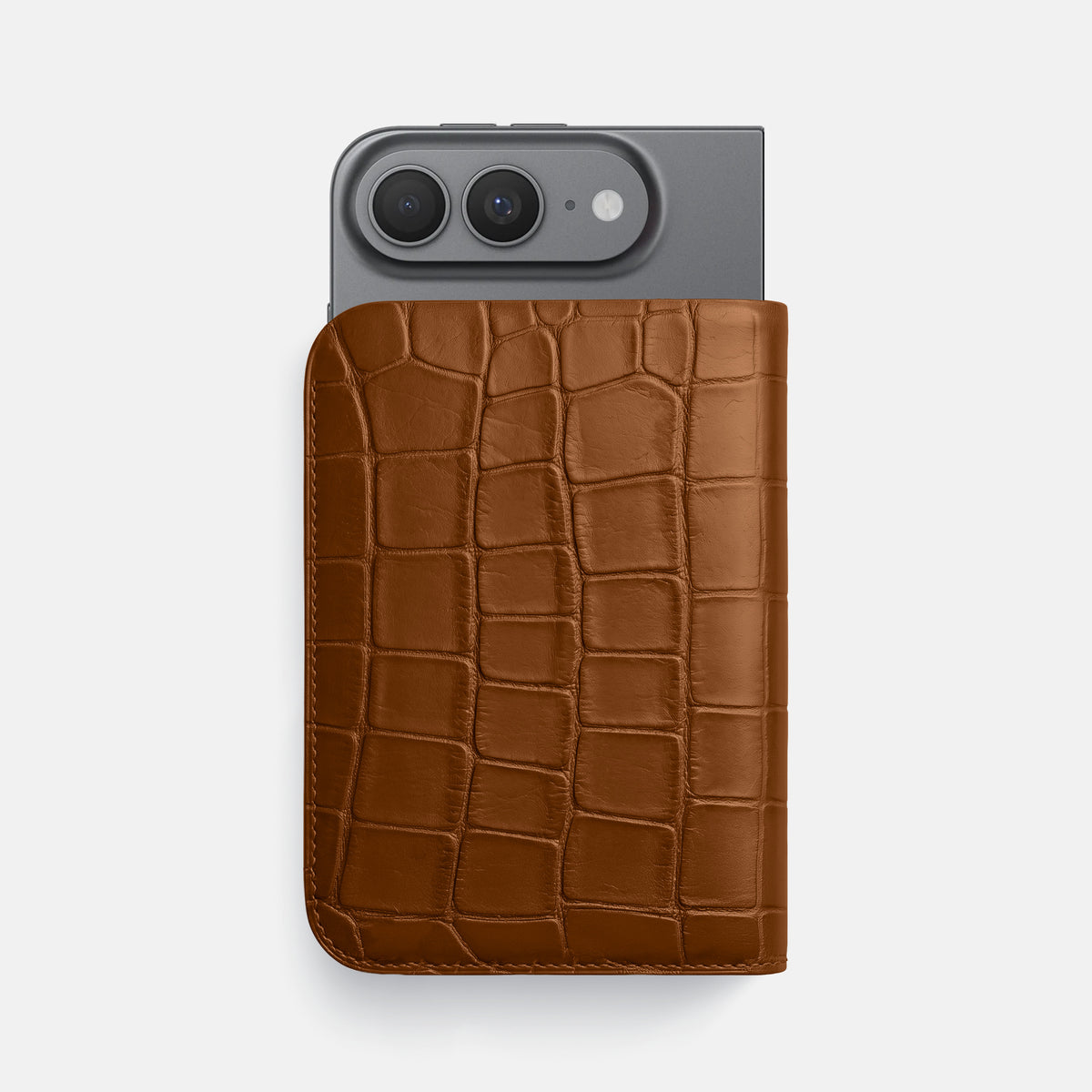 Honey Tall Pouch Case For iPhone Ultra Alligator -1 | Honey