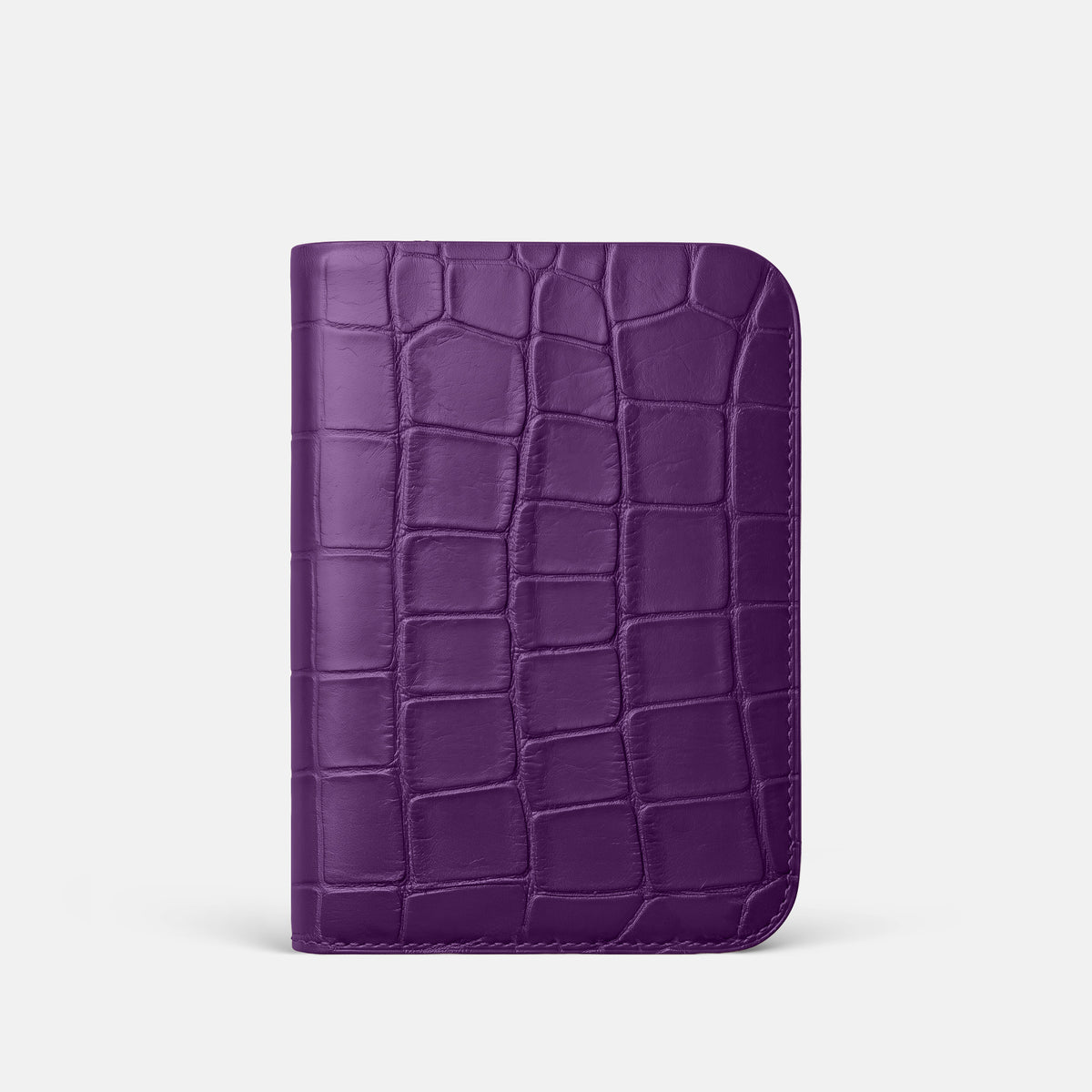 Purple Tall Pouch Case For iPhone Ultra Alligator -3 | Purple