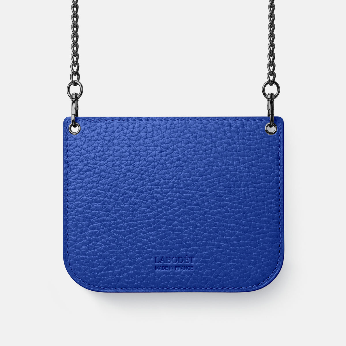 Wide Crossbody Case For iPhone Ultra In Alligator -3 | Navy-Blue-Black