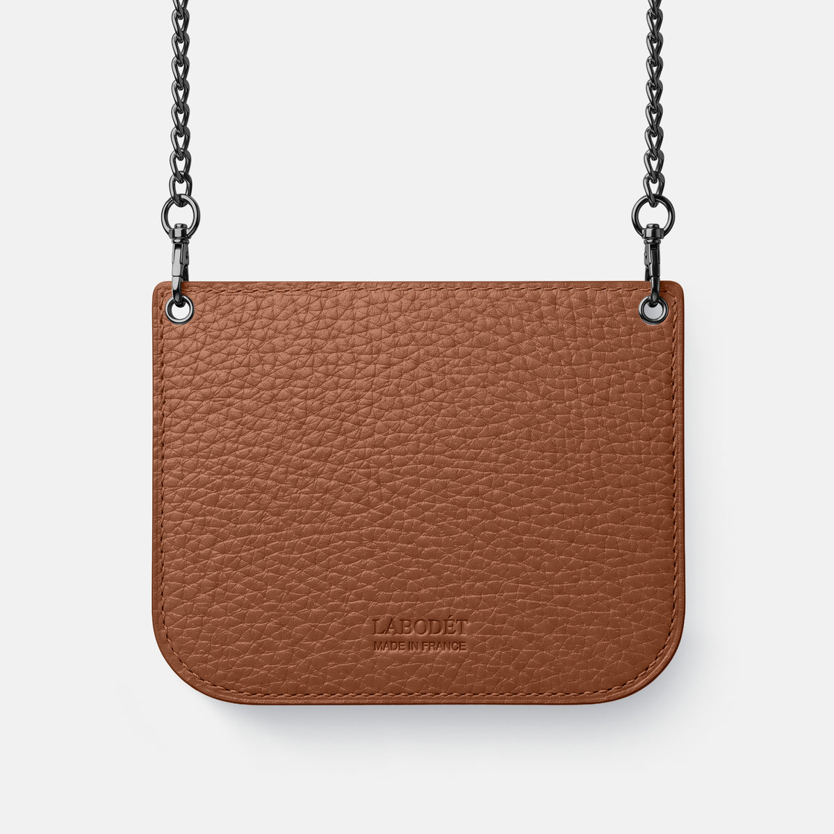 Wide Crossbody Case For iPhone Ultra In Alligator -3 | Orange-Black