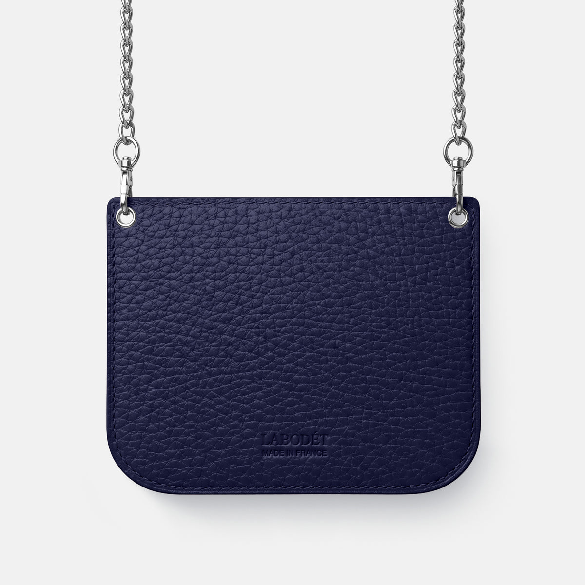 Wide Crossbody Case For iPhone Ultra In Alligator -3 | Royal-Blue-Steel