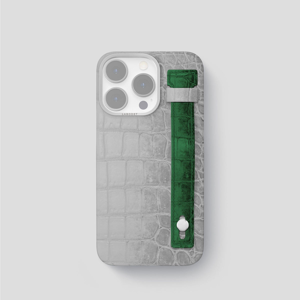 Green iPhone 15 Pro Additional Strap Himalayan Crocodile -1 | Green