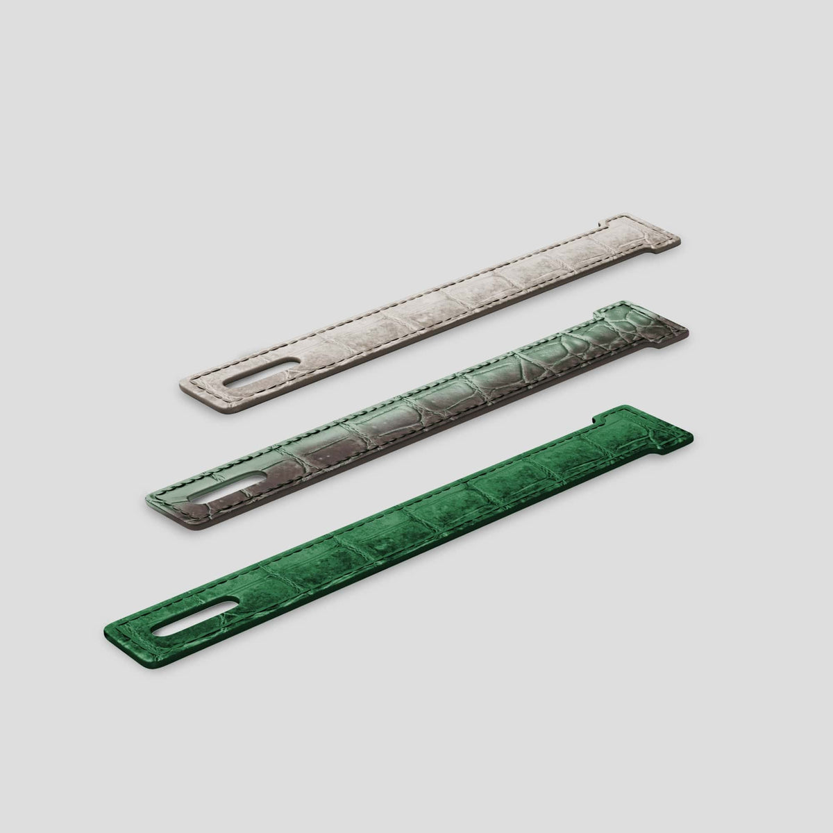 Green iPhone 15 Pro Additional Strap Himalayan Crocodile -3 | Green