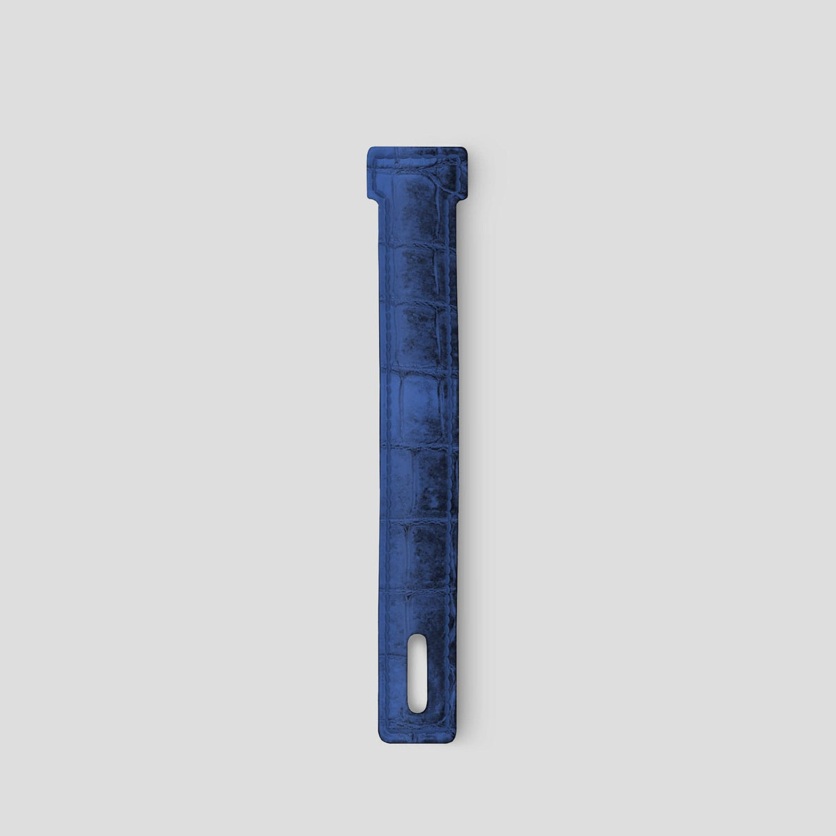 Navy Blue iPhone 15 Pro Additional Strap Himalayan Crocodile -2 | Navy-Blue