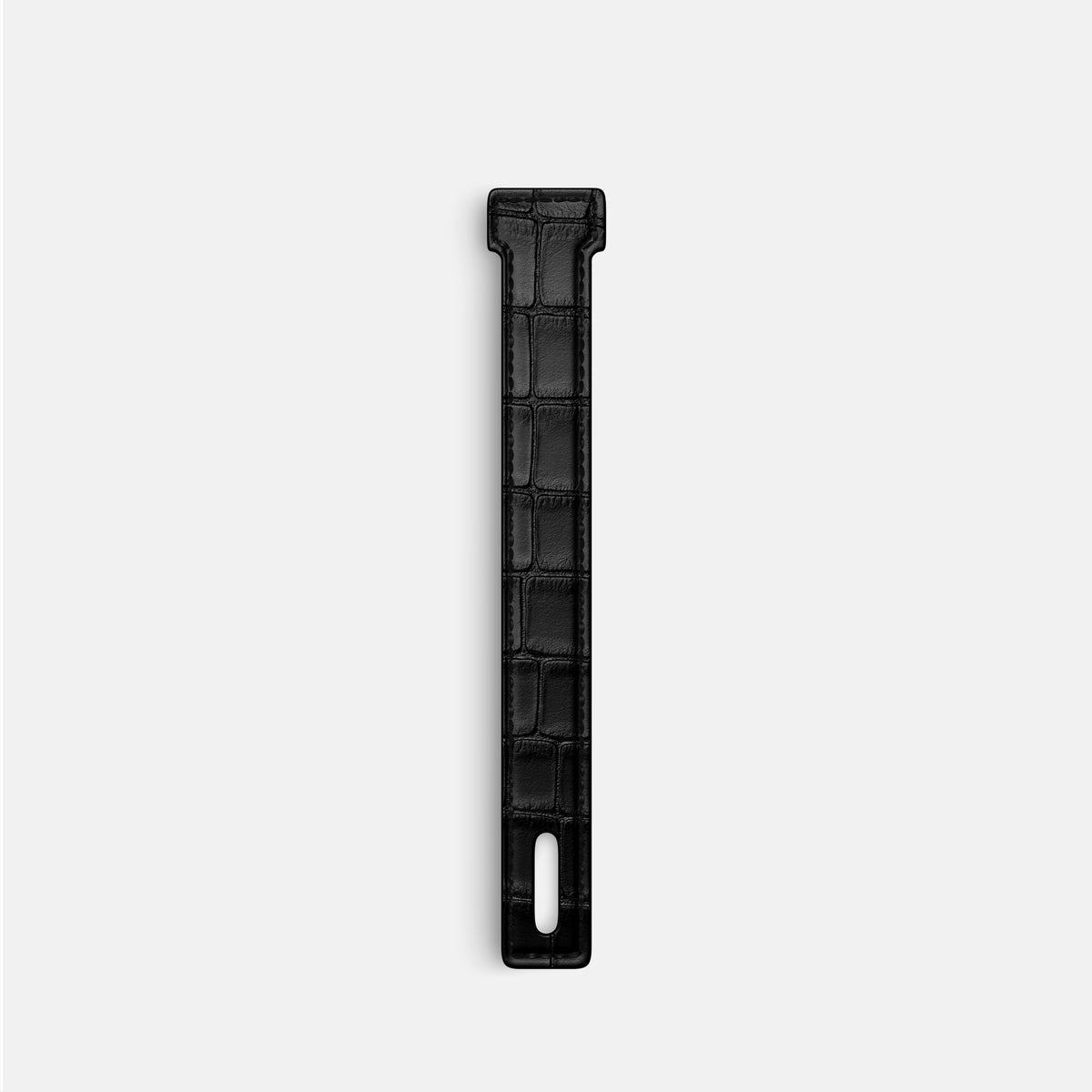 Black iPhone 16 Pro Max Additional Strap Alligator -2 | Black