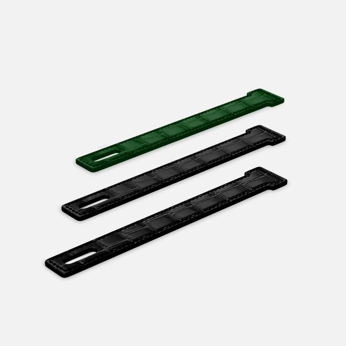 Black iPhone 16 Pro Additional Strap Alligator -3 | Black