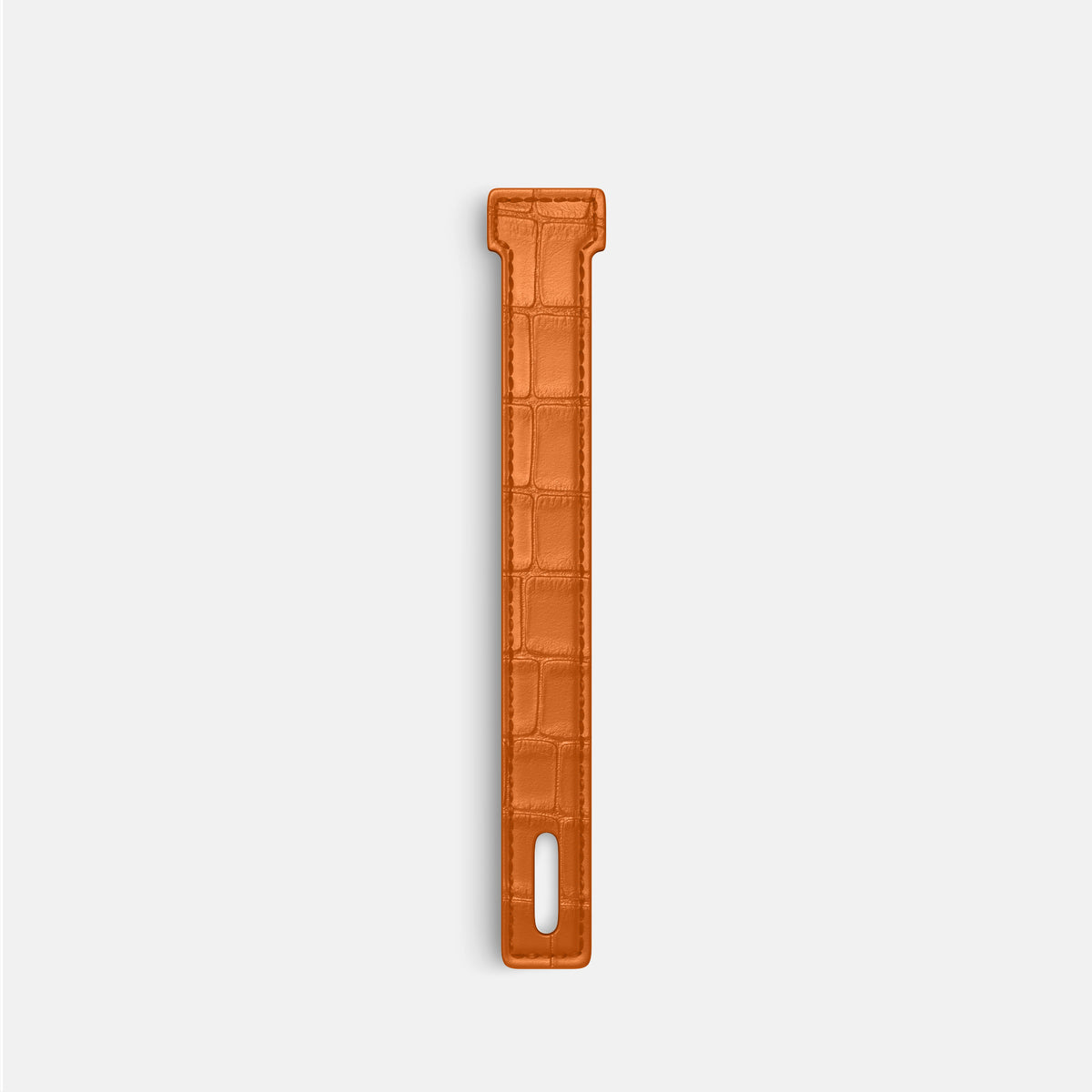 Orange iPhone 16 Pro Max Additional Strap Alligator -2 | Orange
