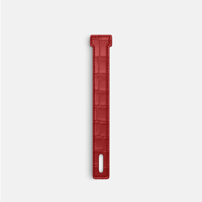 Red iPhone 16 Pro Max Additional Strap Alligator -2 | Red
