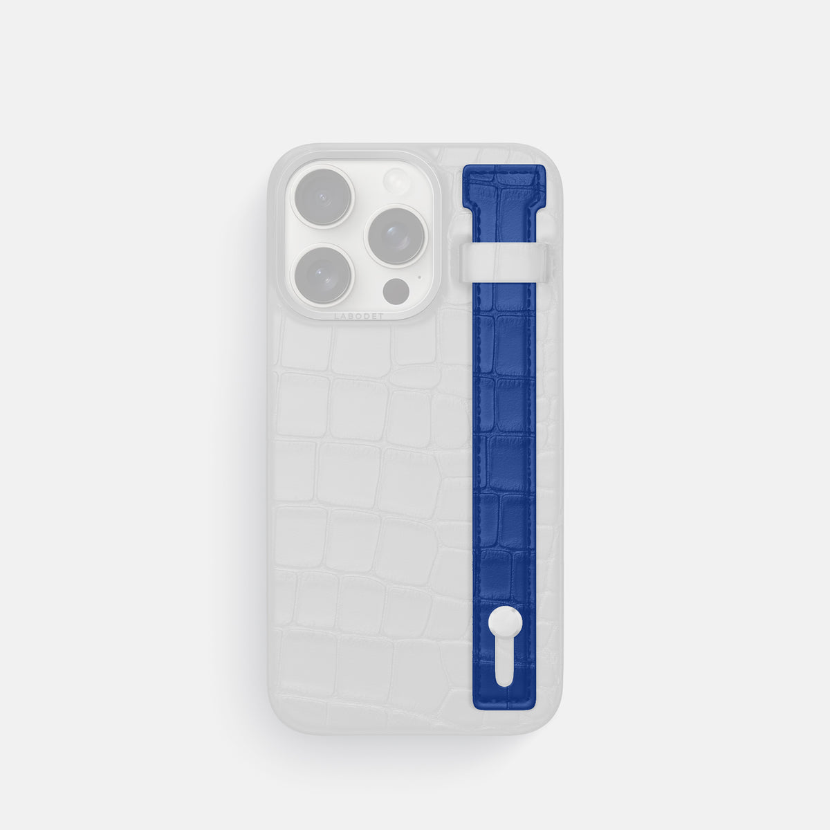 Royal Blue iPhone 16 Pro Max Additional Strap Alligator -1 | Royal-Blue