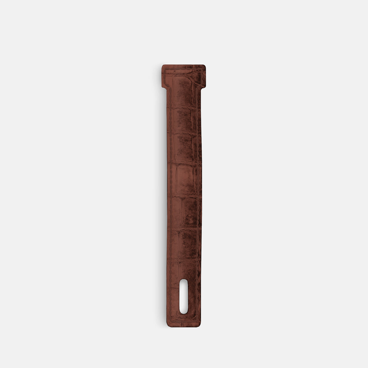 Dark-Brown iPhone 16 Pro Additional Strap Himalayan Crocodile -2 | Dark-Brown