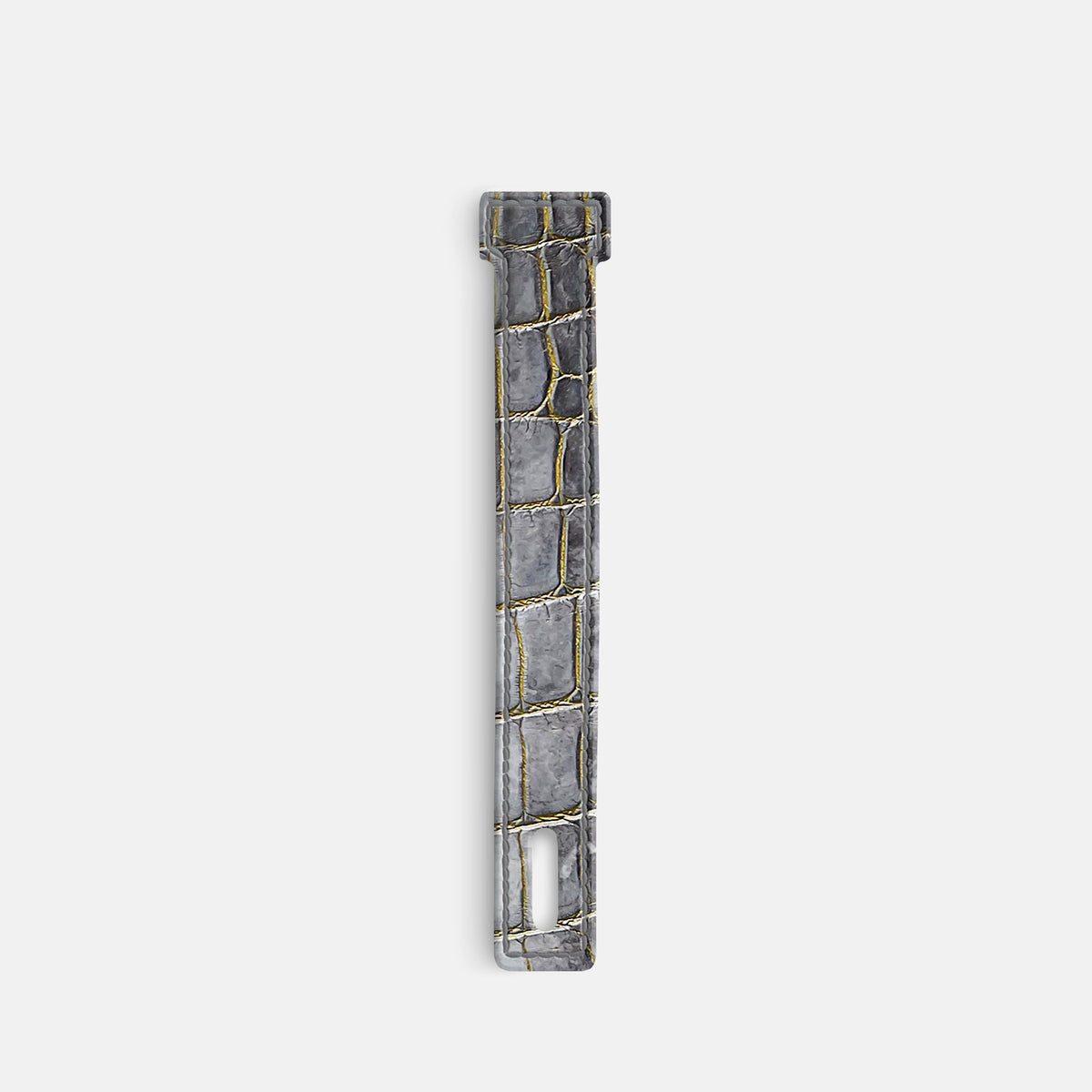 Gold iPhone 16 Pro Max Additional Strap Himalayan Crocodile -2 | Gold