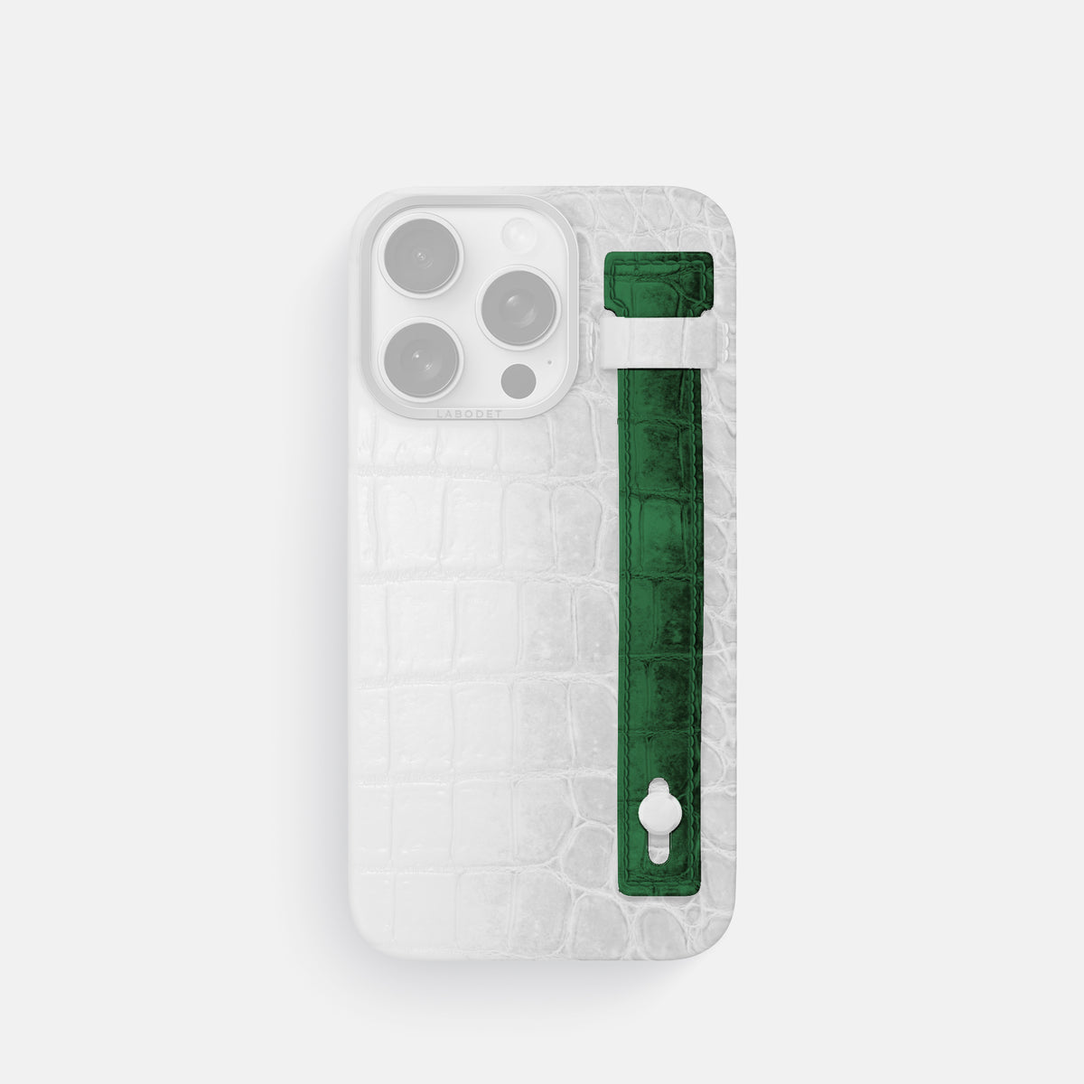 Green iPhone 16 Pro Additional Strap Himalayan Crocodile -1 | Green