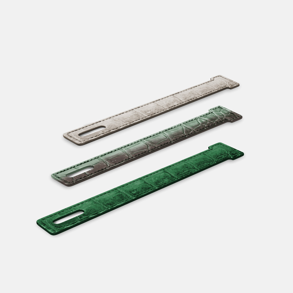 Green iPhone 16 Pro Additional Strap Himalayan Crocodile -3 | Green