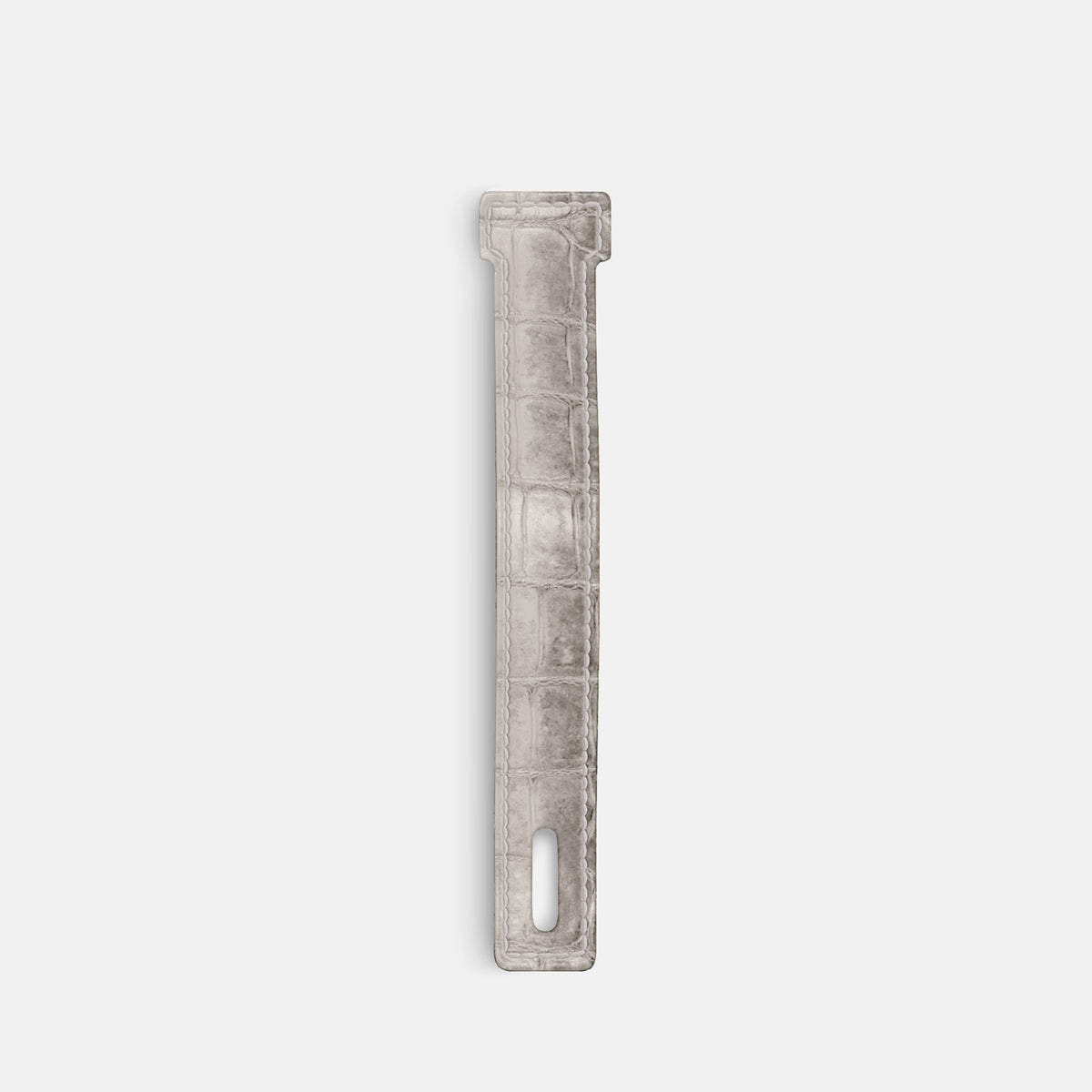 Grey iPhone 16 Pro Max Additional Strap Himalayan Crocodile -2 | Grey
