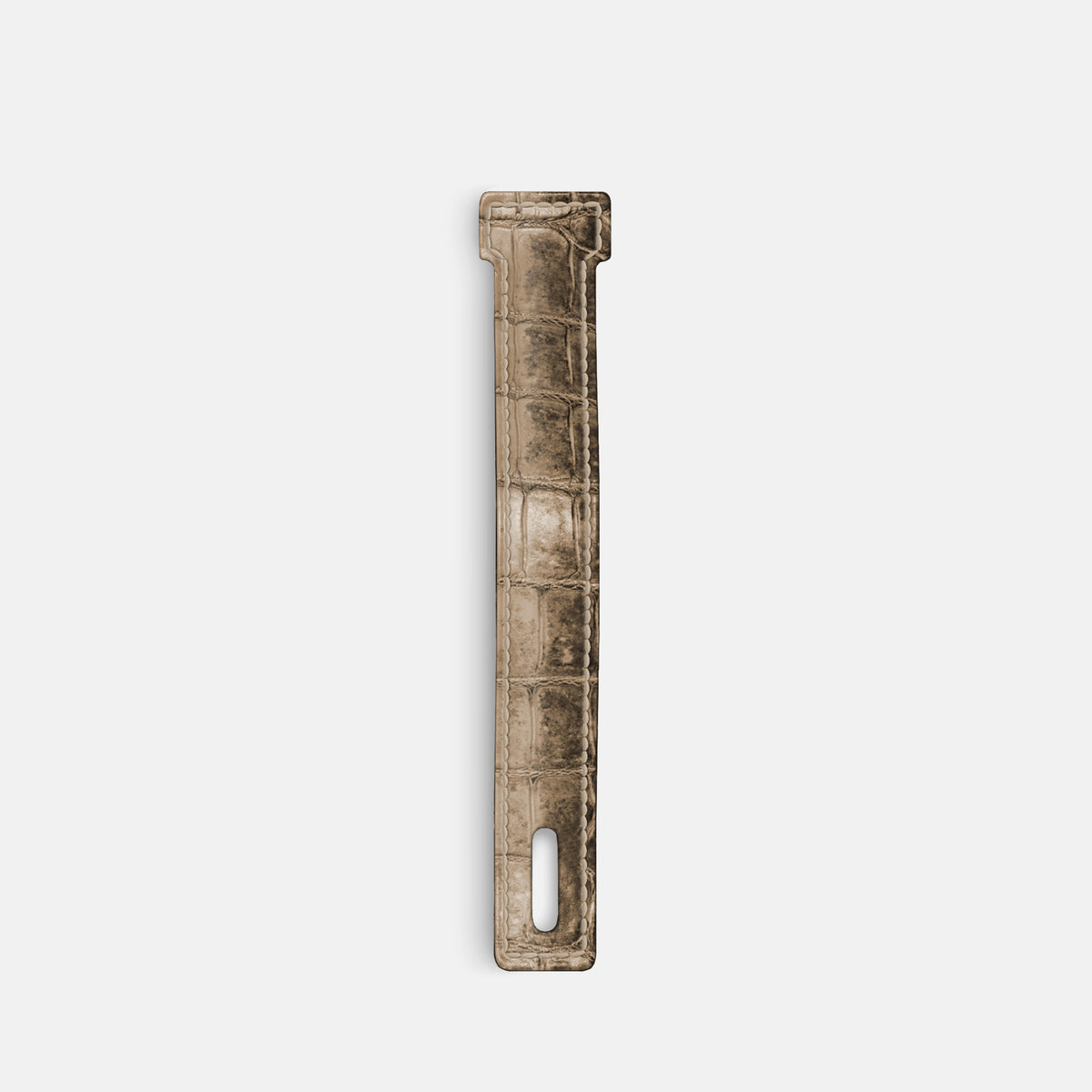 Natural iPhone 16 Pro Additional Strap Himalayan Crocodile -2 | Natural