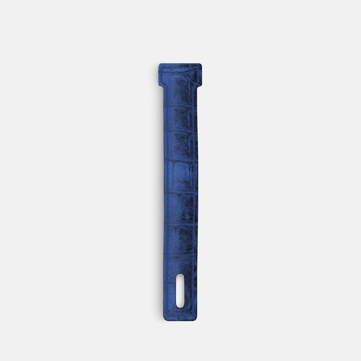 Navy Blue iPhone 16 Pro Additional Strap Himalayan Crocodile -2 | Navy-Blue