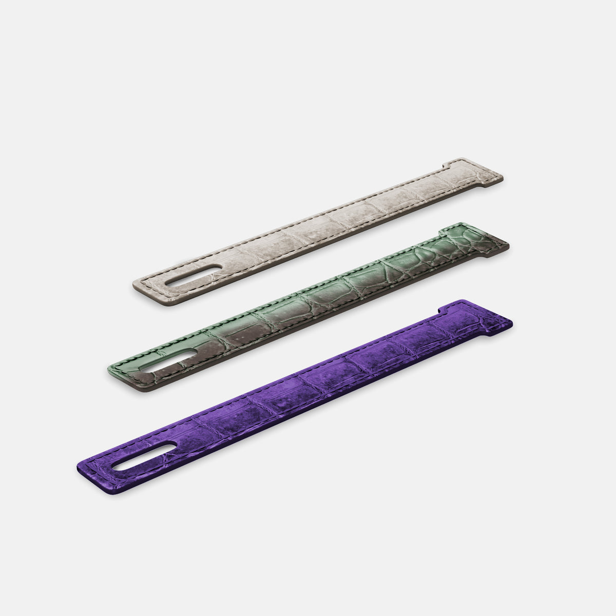 Purple iPhone 16 Pro Additional Strap Himalayan Crocodile -3 | Purple
