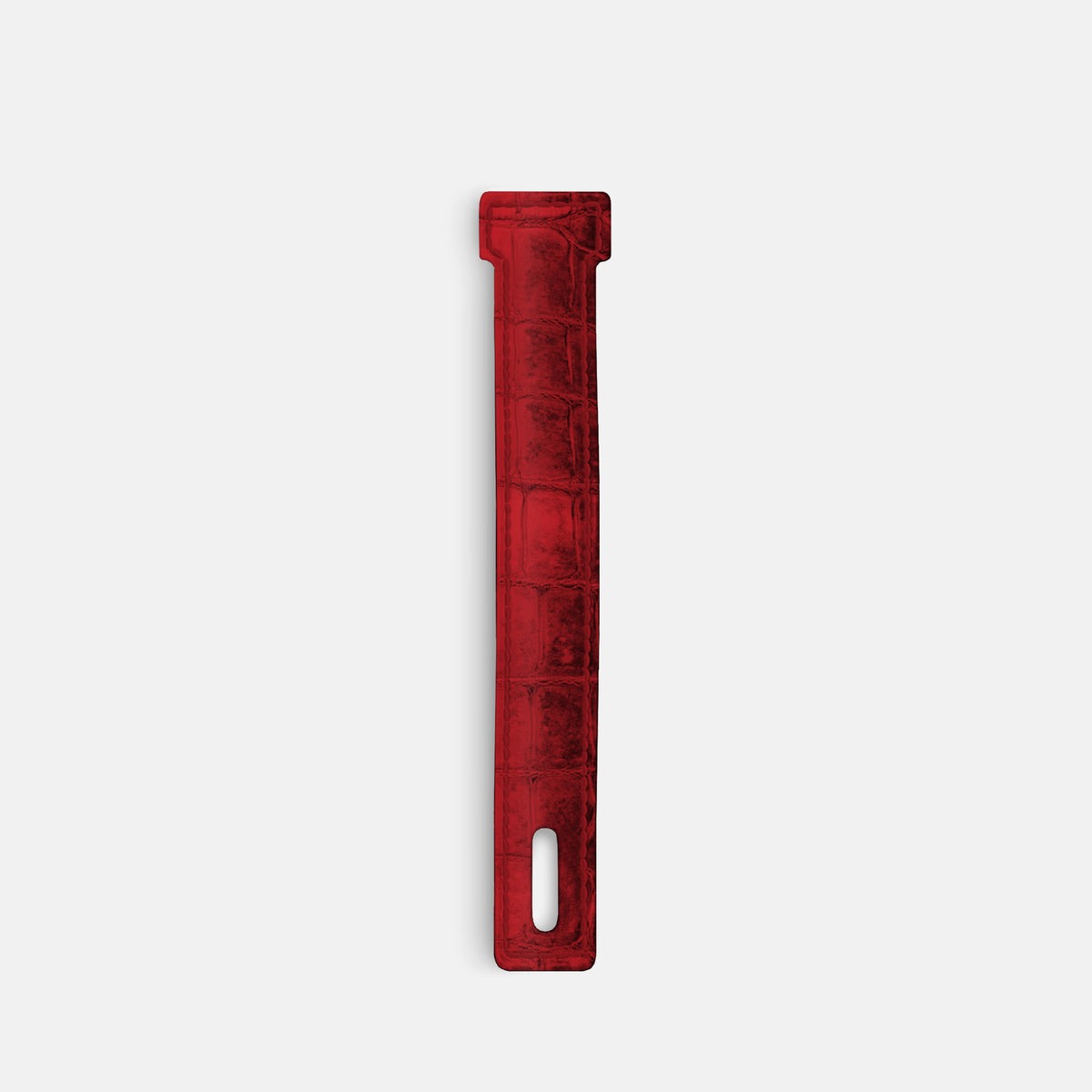 Red iPhone 16 Pro Max Additional Strap Himalayan Crocodile -2 | Red
