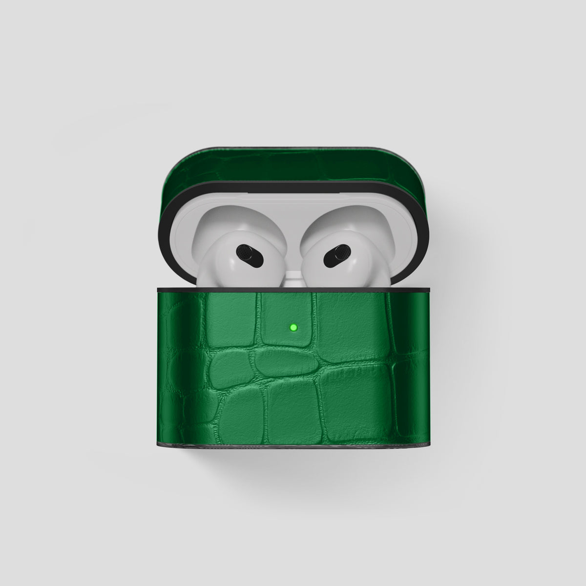 Green AirPods 3 Case Carbon Alligator -1 | Green