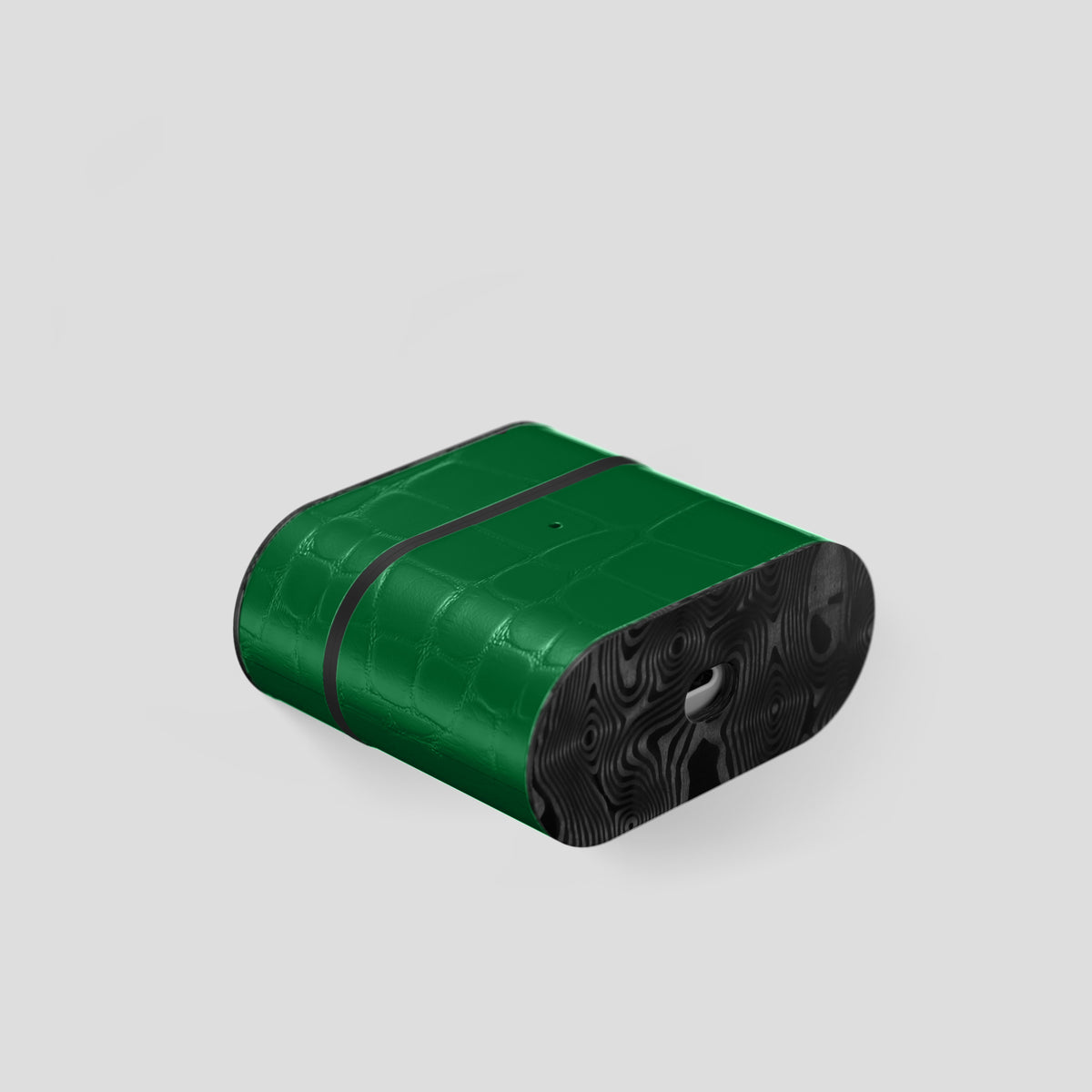 Green AirPods 3 Case Carbon Alligator -6 | Green