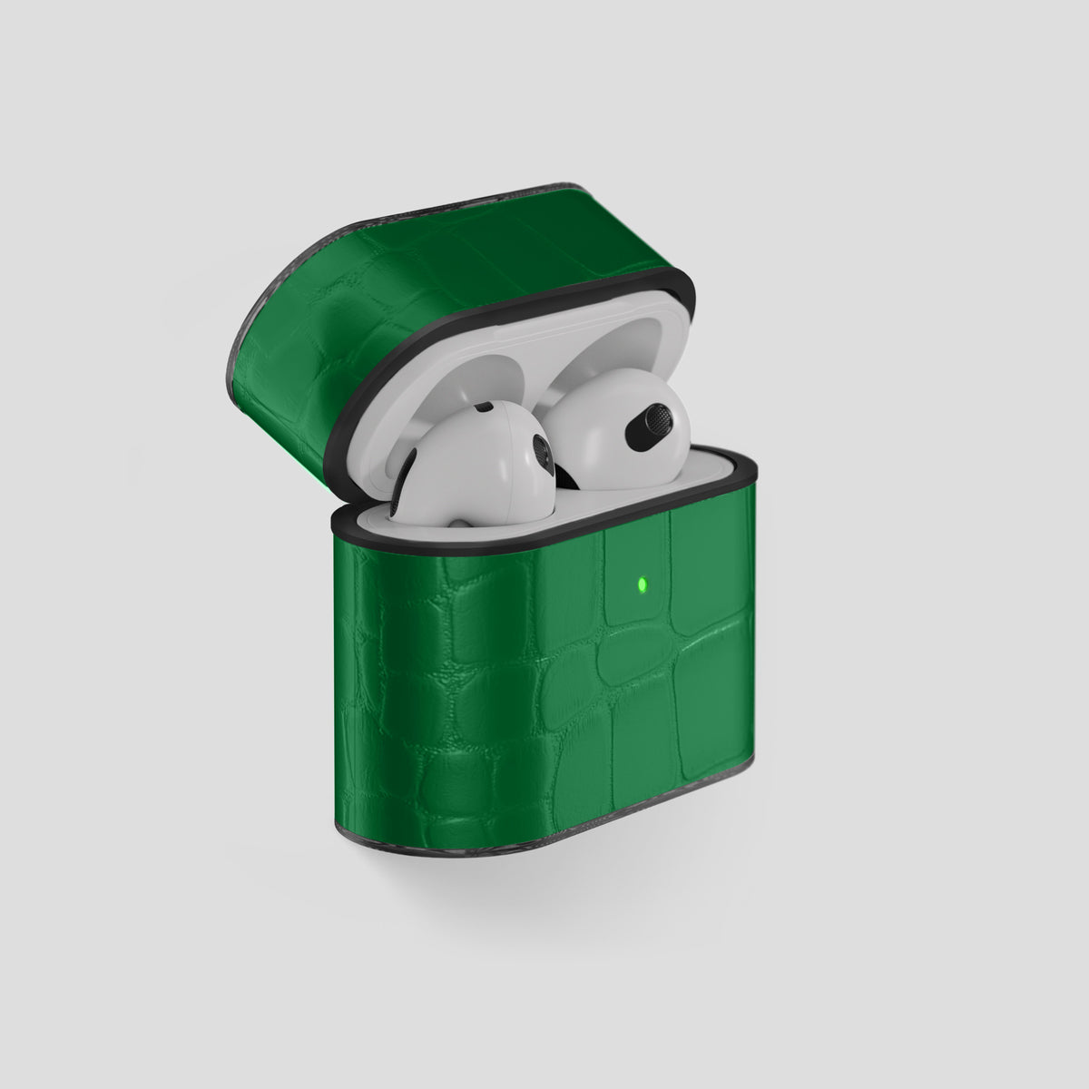 Green AirPods 3 Case Carbon Alligator -7 | Green