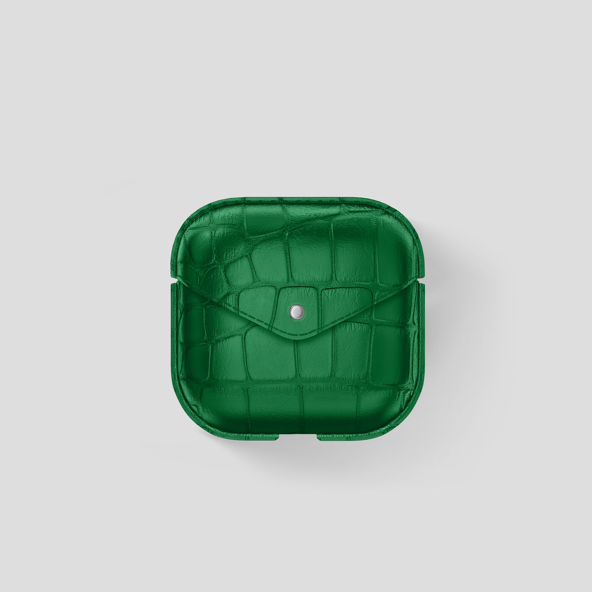 Forest-Green AirPods (4th Generation) Cover Alligator -2 | Forest-Green