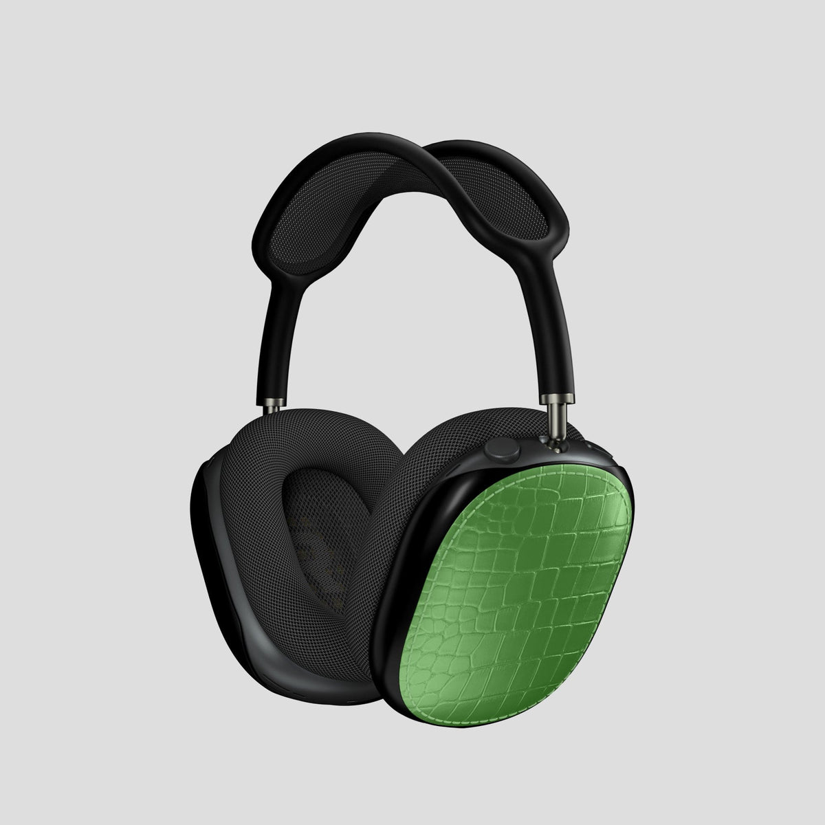 Apple-Green Shells For AirPods Max Alligator -1 | Apple-Green