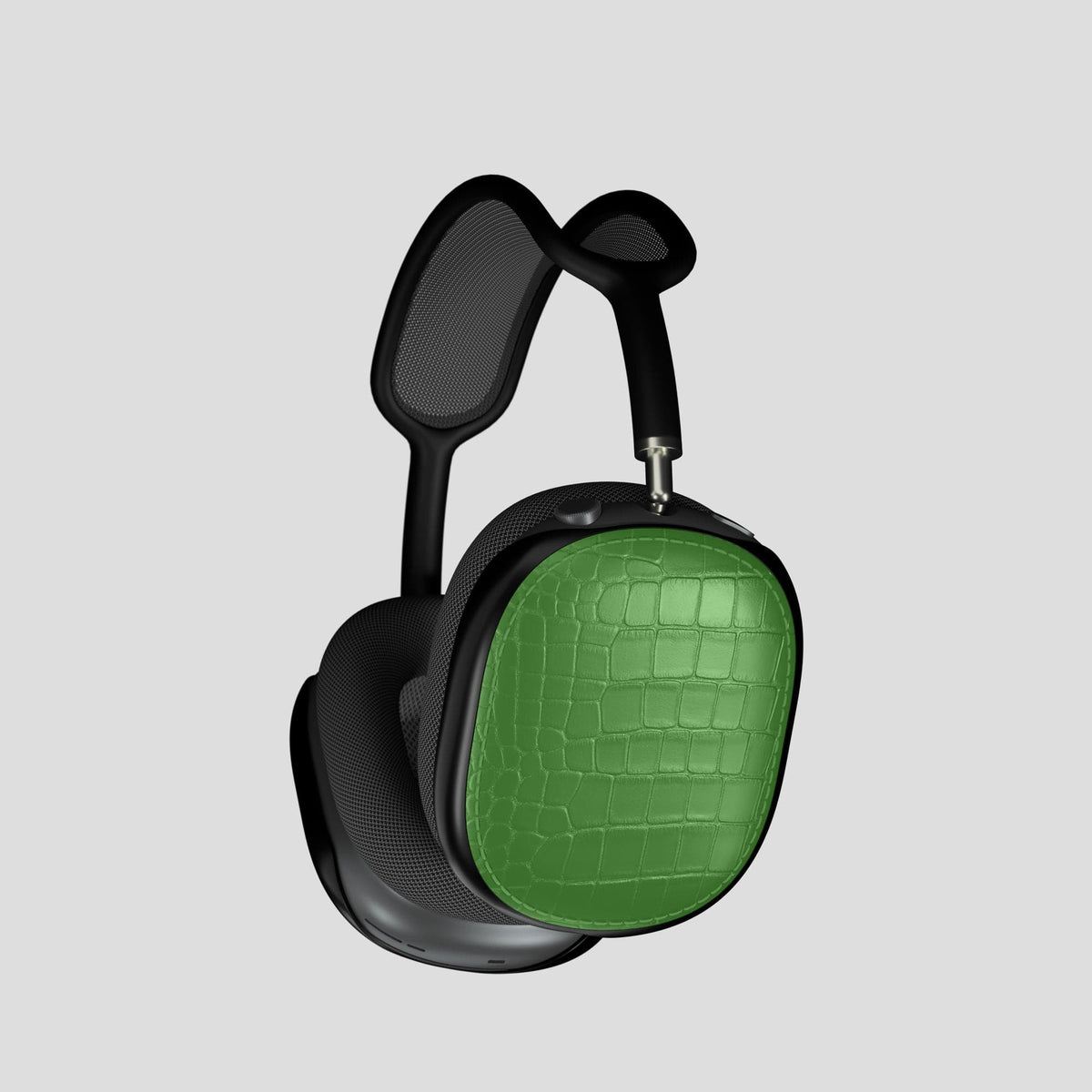 Apple-Green Shells For AirPods Max Alligator -2 | Apple-Green