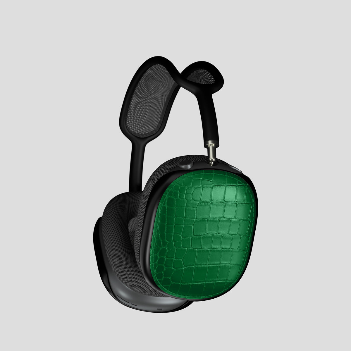 Forest-Green Shells For AirPods Max Alligator -2 | Forest-Green