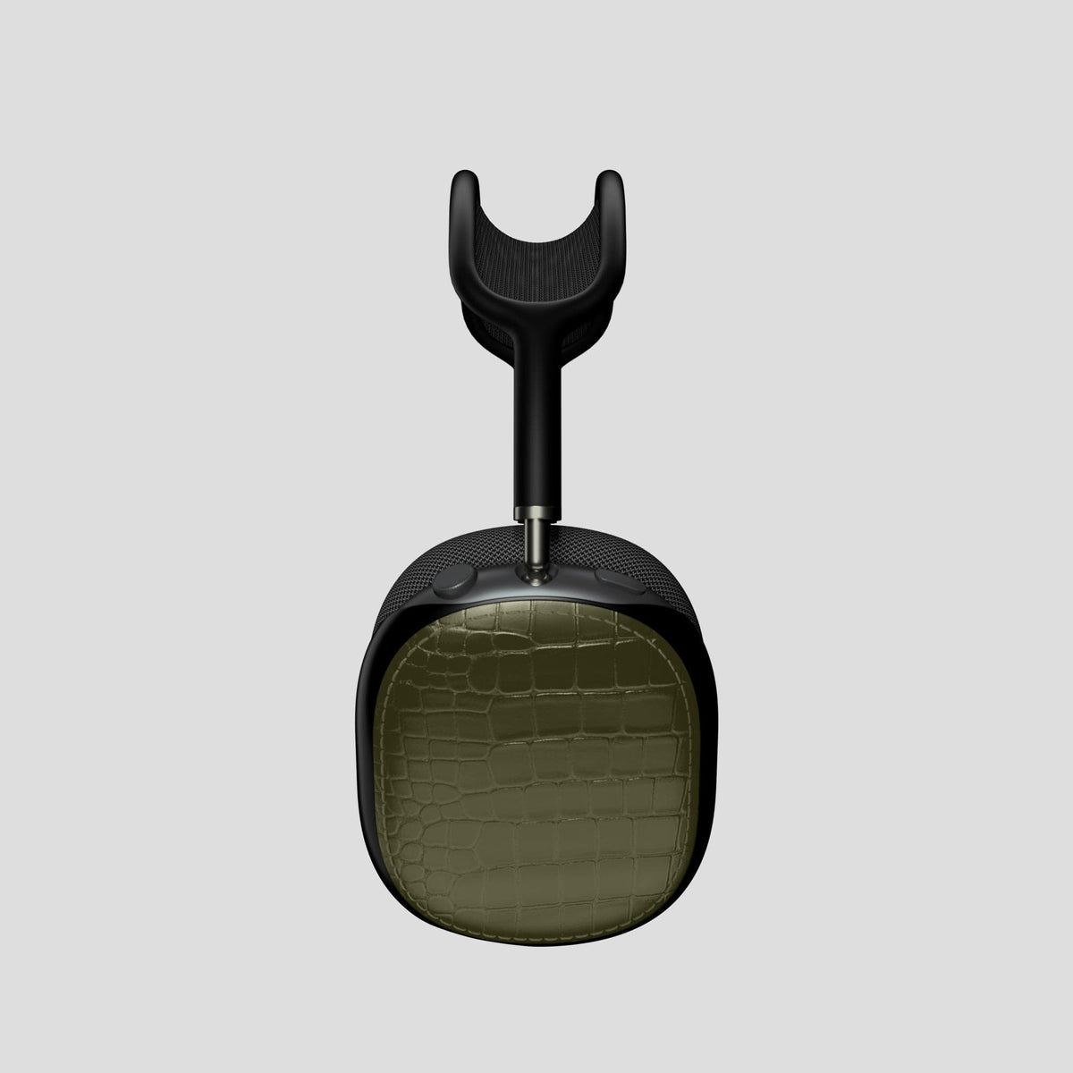 Kaki-Green Shells For AirPods Max Alligator -3 | Kaki-Green