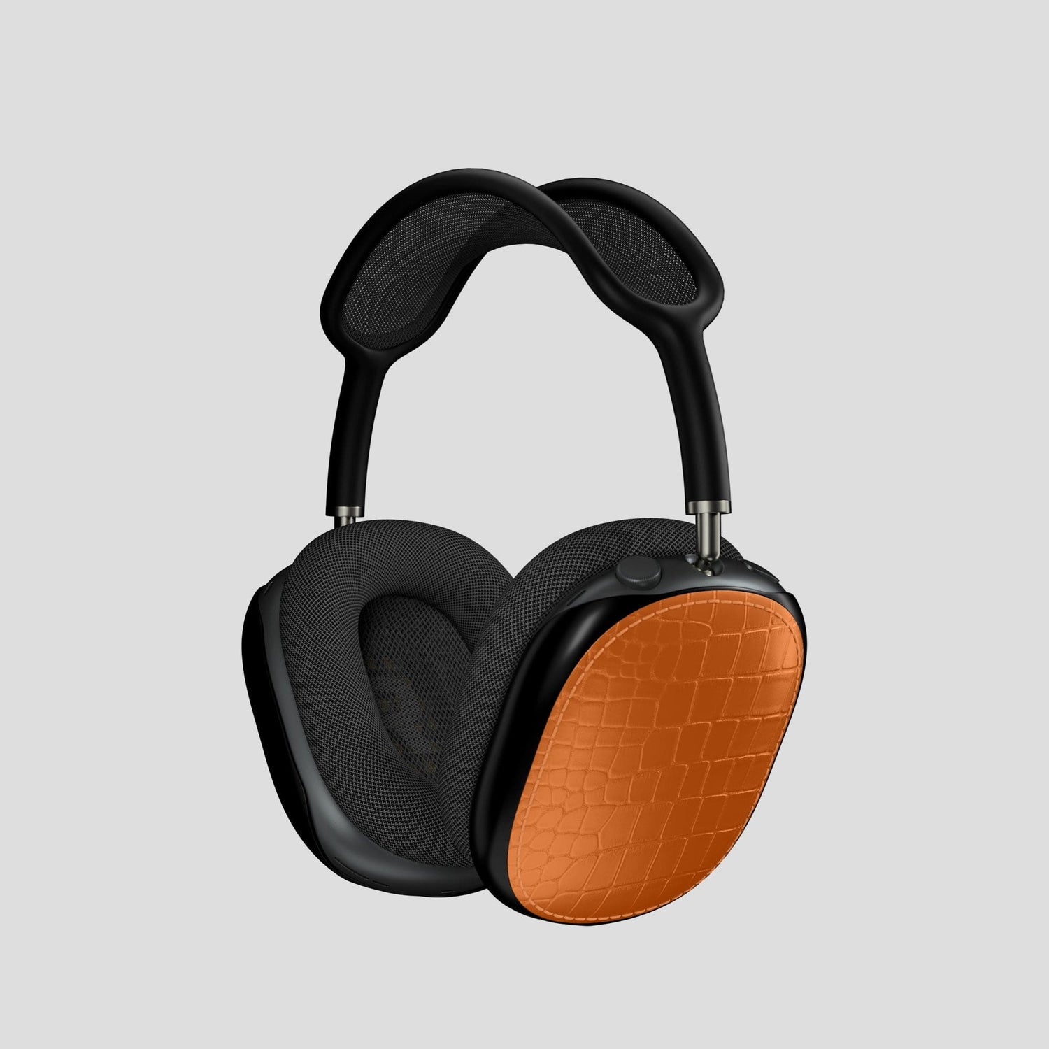 Orange Shells For AirPods Max Alligator -1 | Orange
